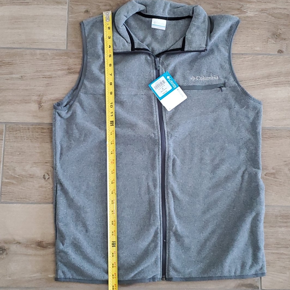 🆕️ Men's Columbia Vest (Graphite Heather) - Picture 8 of 9
